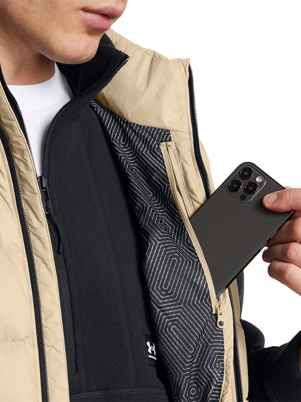 Bezrękawnik puchowy z wypełnieniem naturalnym męski Under Armour Legend Down Vest
