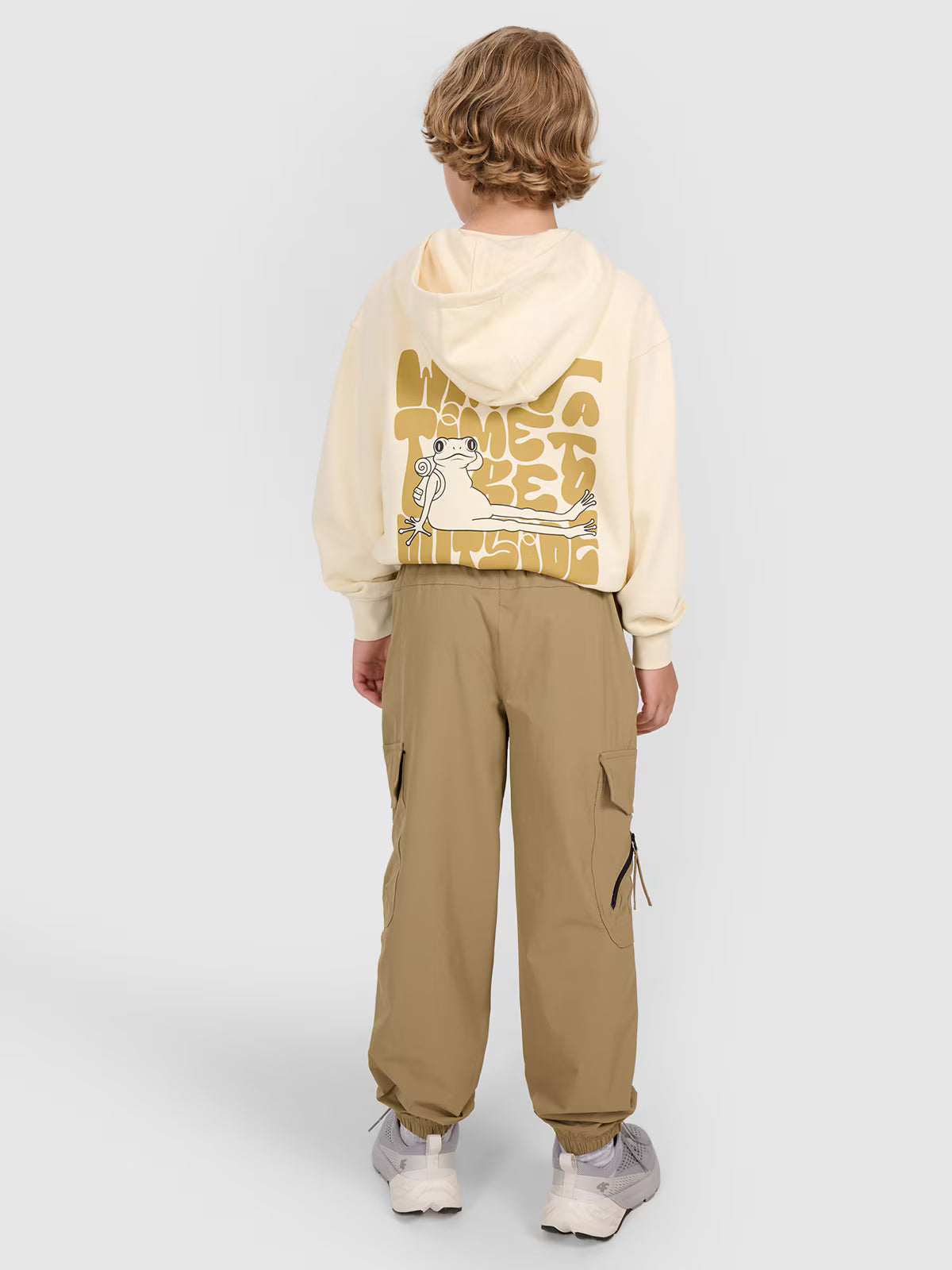 Spodnie casual cargo chłopięce