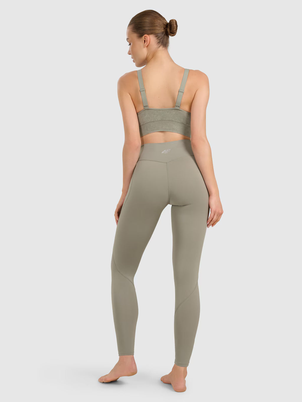 Legginsy do jogi i pilatesu szybkoschnące damskie