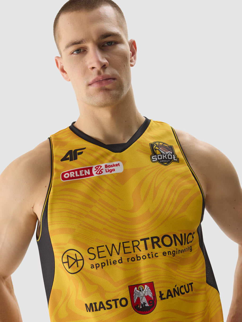 Tank top replika domowy z sezonu 2023/24 męski 4F x Sokół Łańcut
