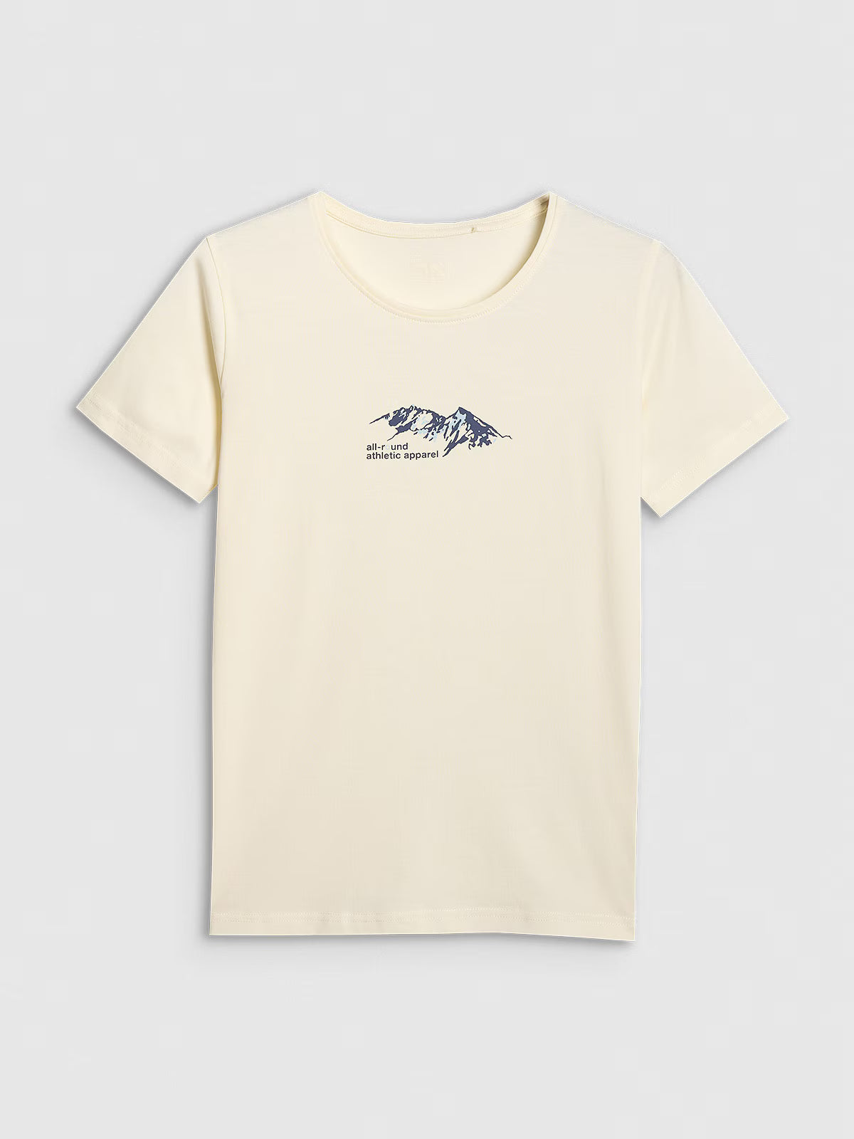 T-shirt regular z nadrukiem damski