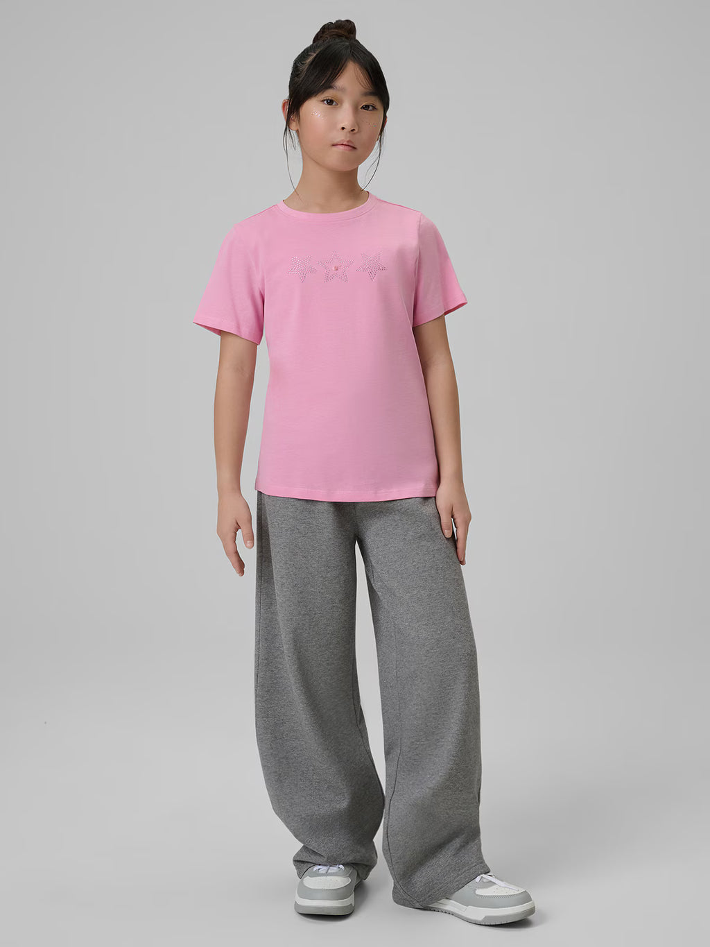 T-shirt regular z nadrukiem dziewczęcy