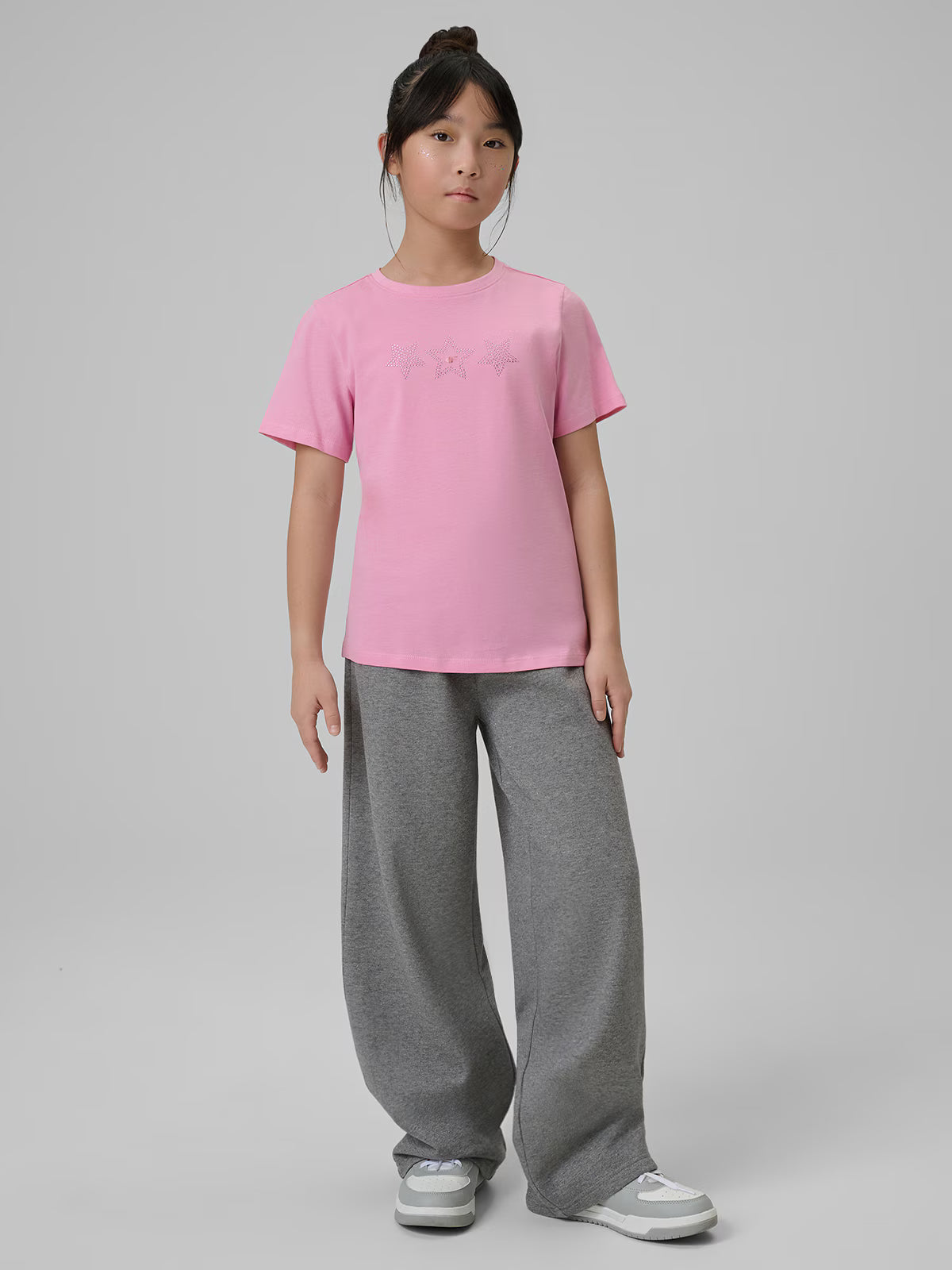 T-shirt regular z nadrukiem dziewczęcy