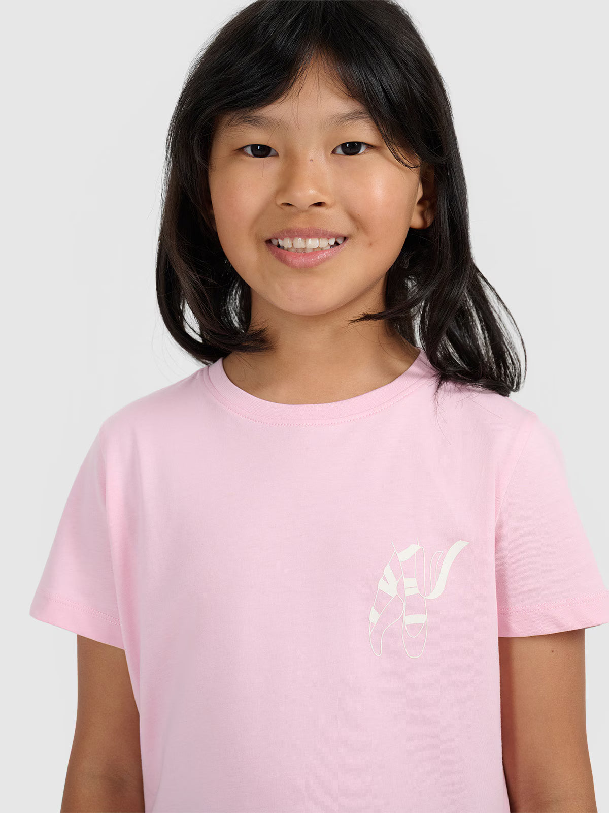 T-shirt regular z nadrukiem dziewczęcy