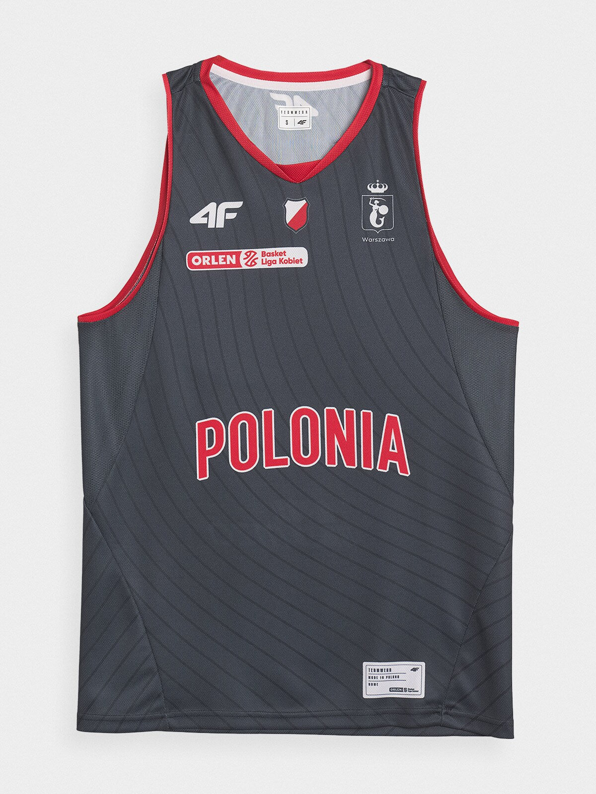 Koszulka meczowa replika wyjazdowa z sezonu 2024/25 damska 4F x Polonia Warszawa