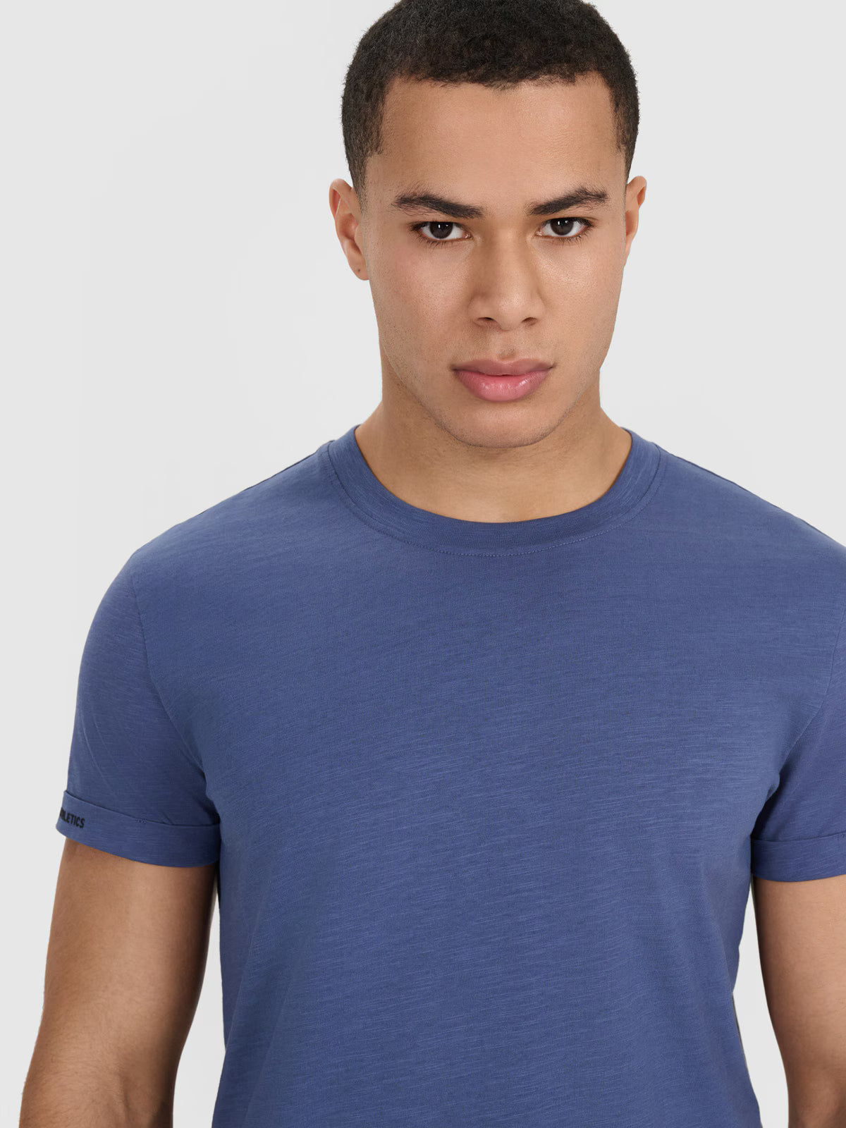 T-shirt regular gładki męski