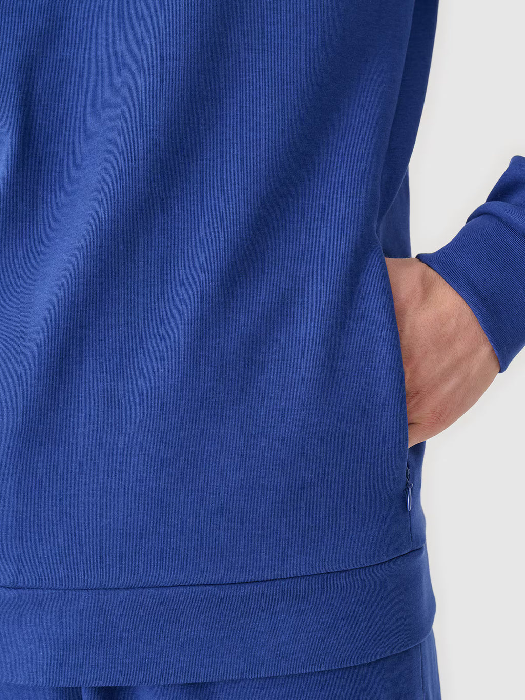 Bluza dresowa nierozpinana z kapturem męska