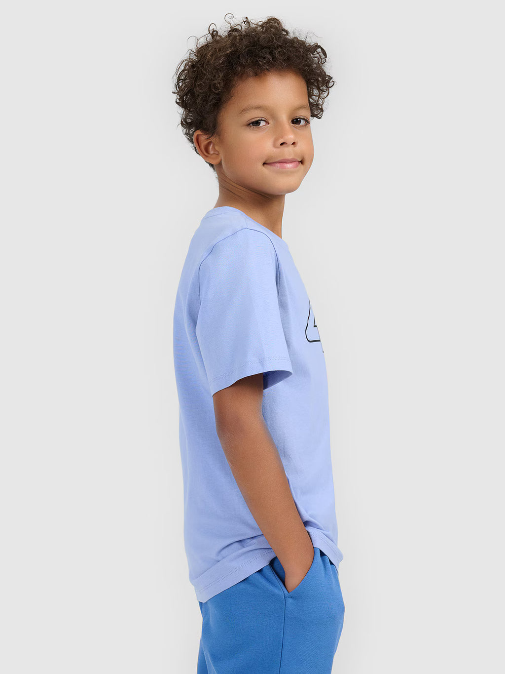 T-shirt regular z nadrukiem chłopięcy
