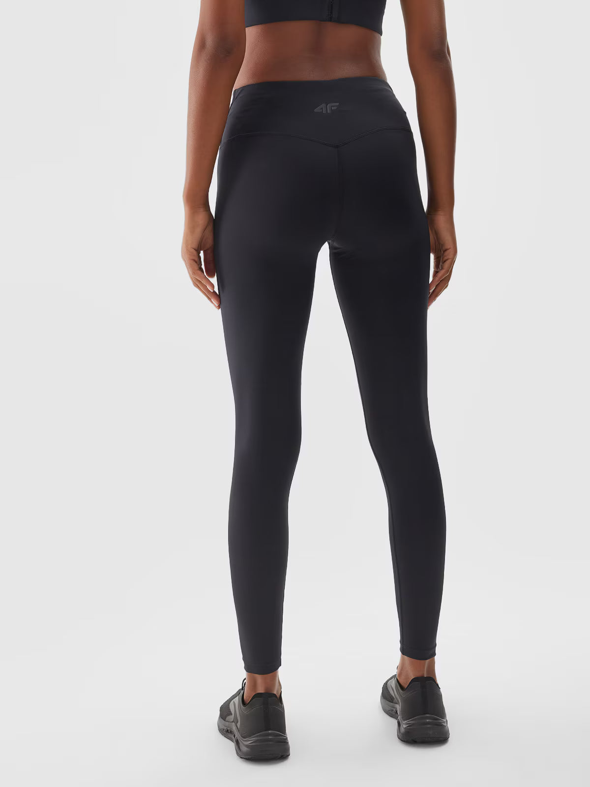 Legginsy treningowe z wysokim stanem damskie