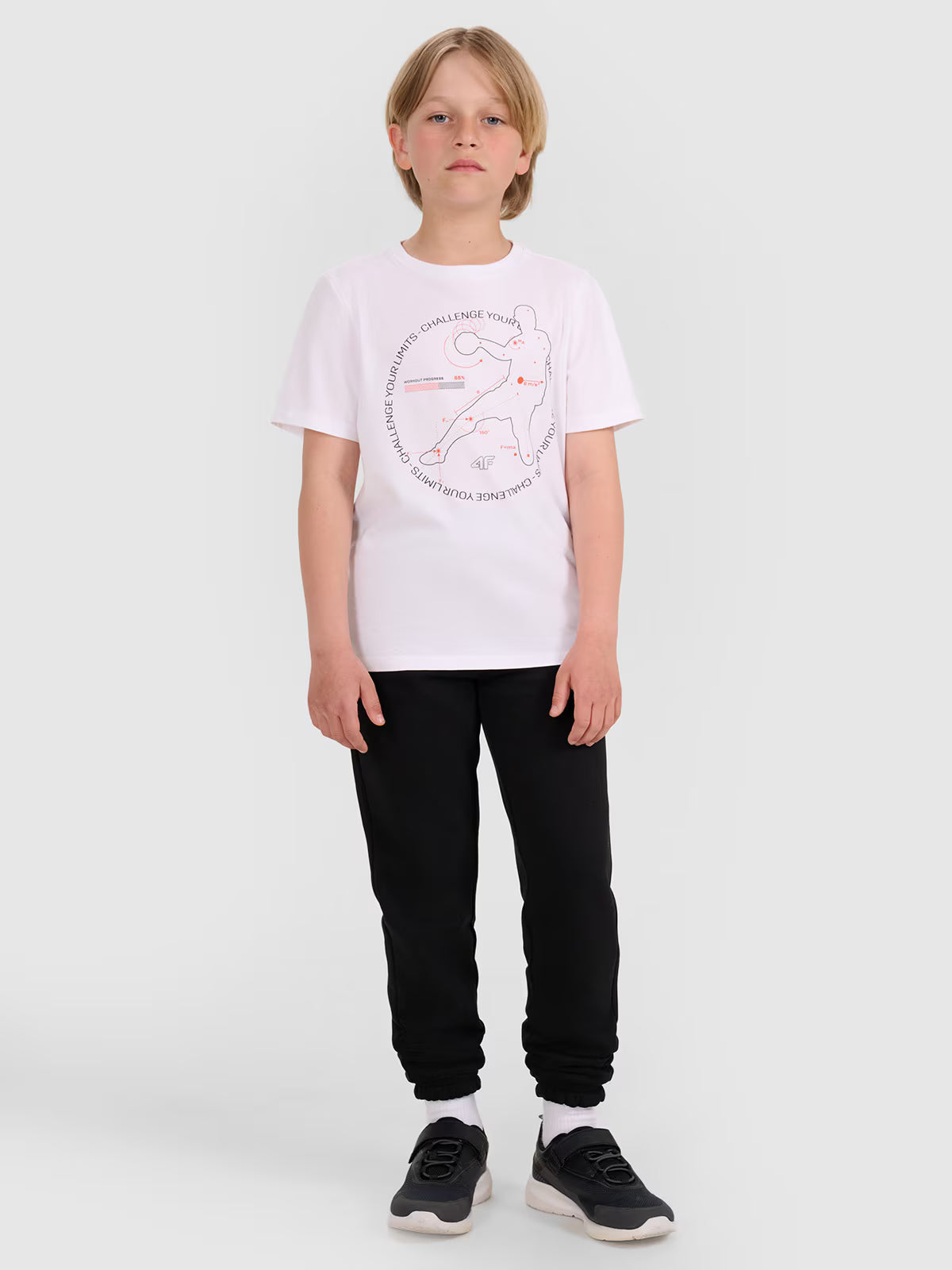 T-shirt regular z nadrukiem chłopięcy