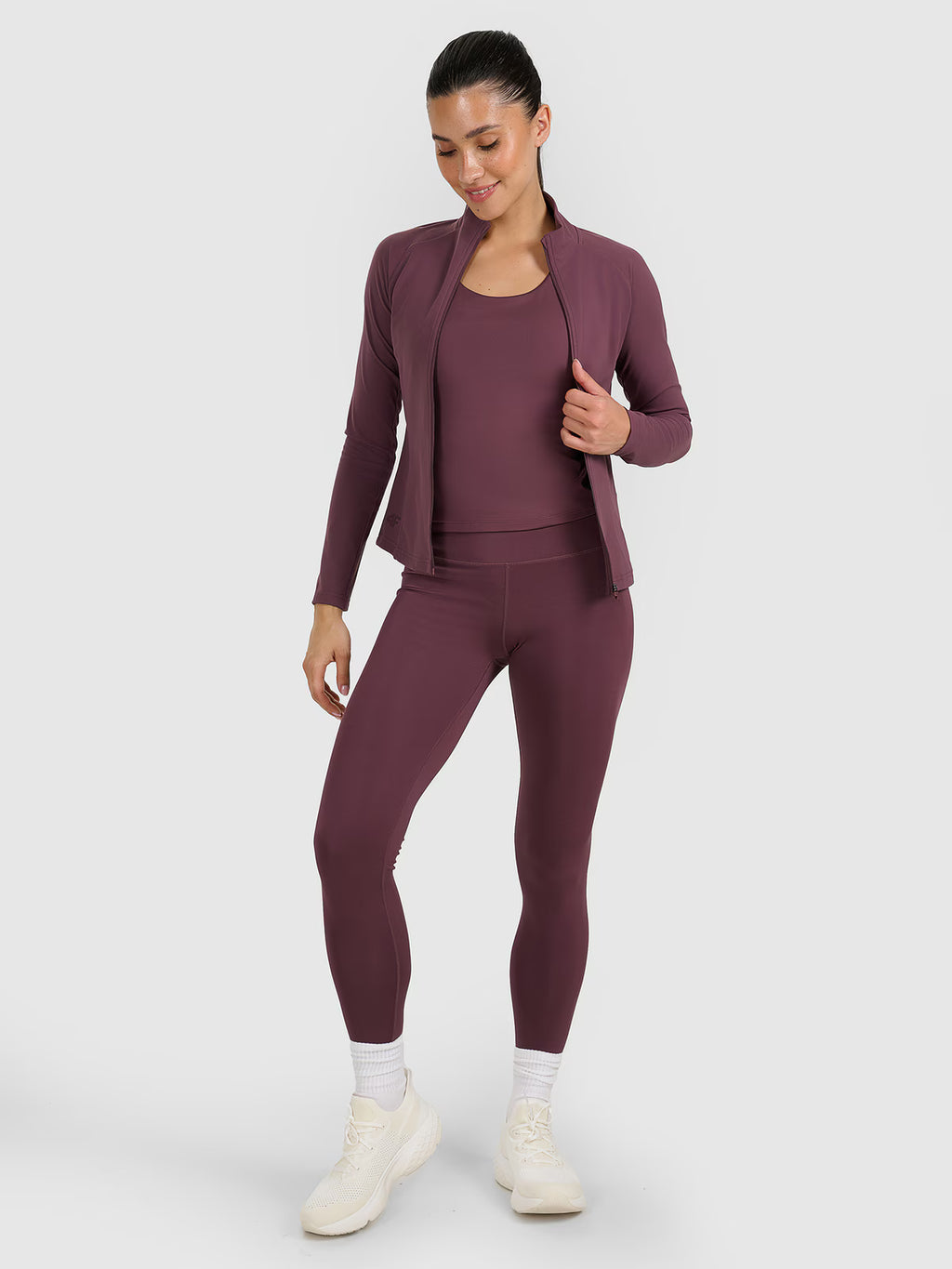 Bluza treningowa slim szybkoschnąca damska