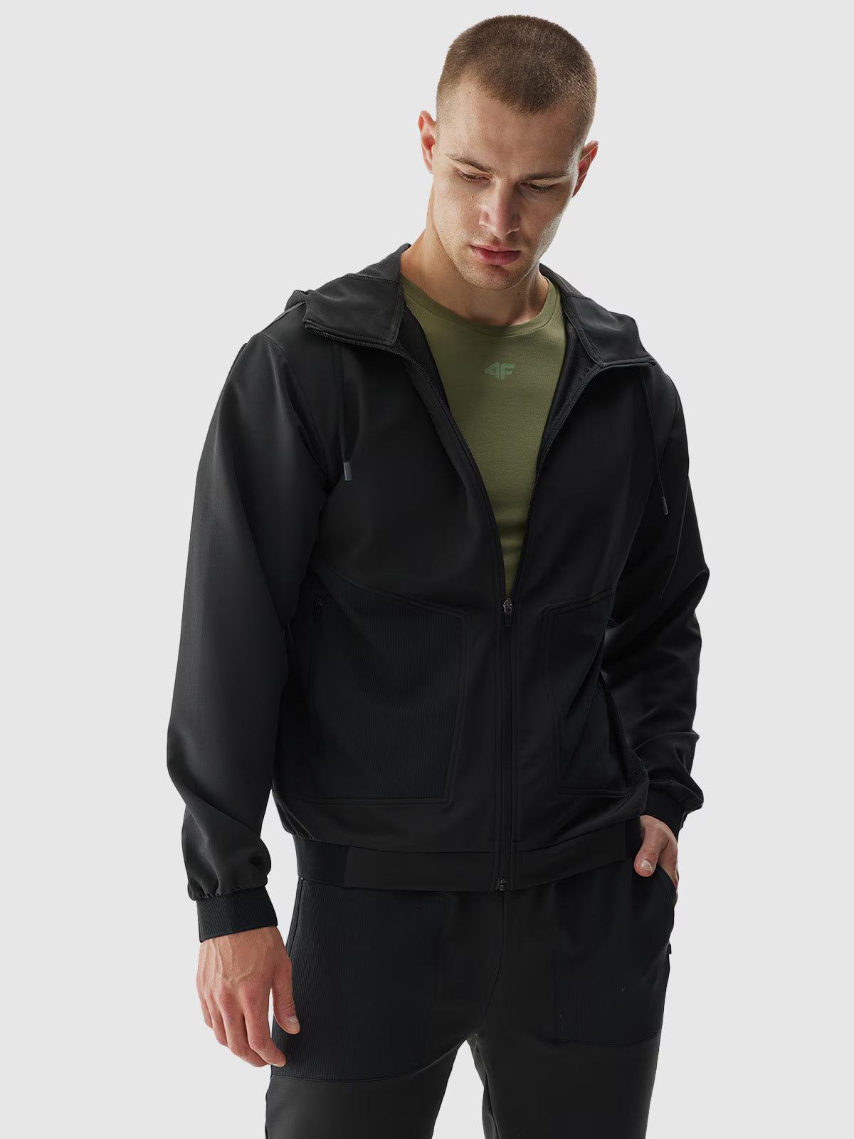 Bluza treningowa regular szybkoschnąca męska