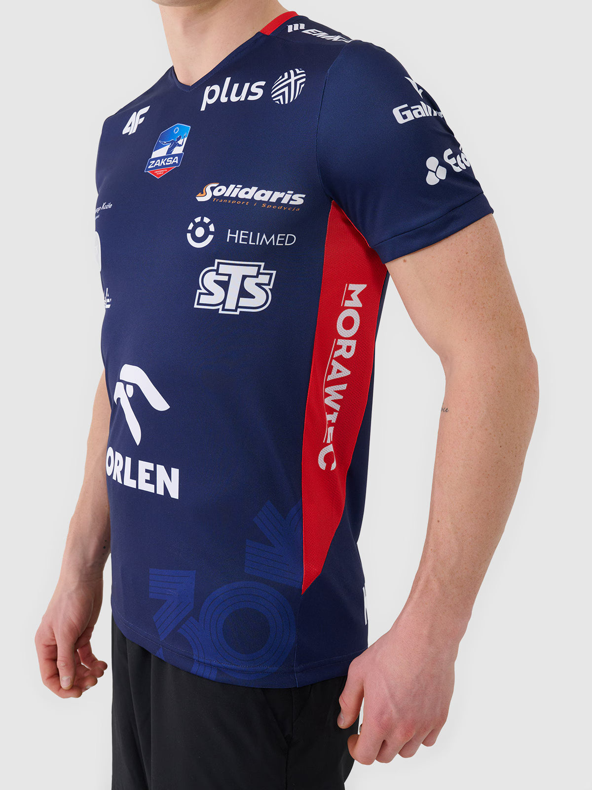 Koszulka meczowa replika wyjazdowa z sezonu 2024/25 męska 4F x Zaksa Kędzierzyn Koźle