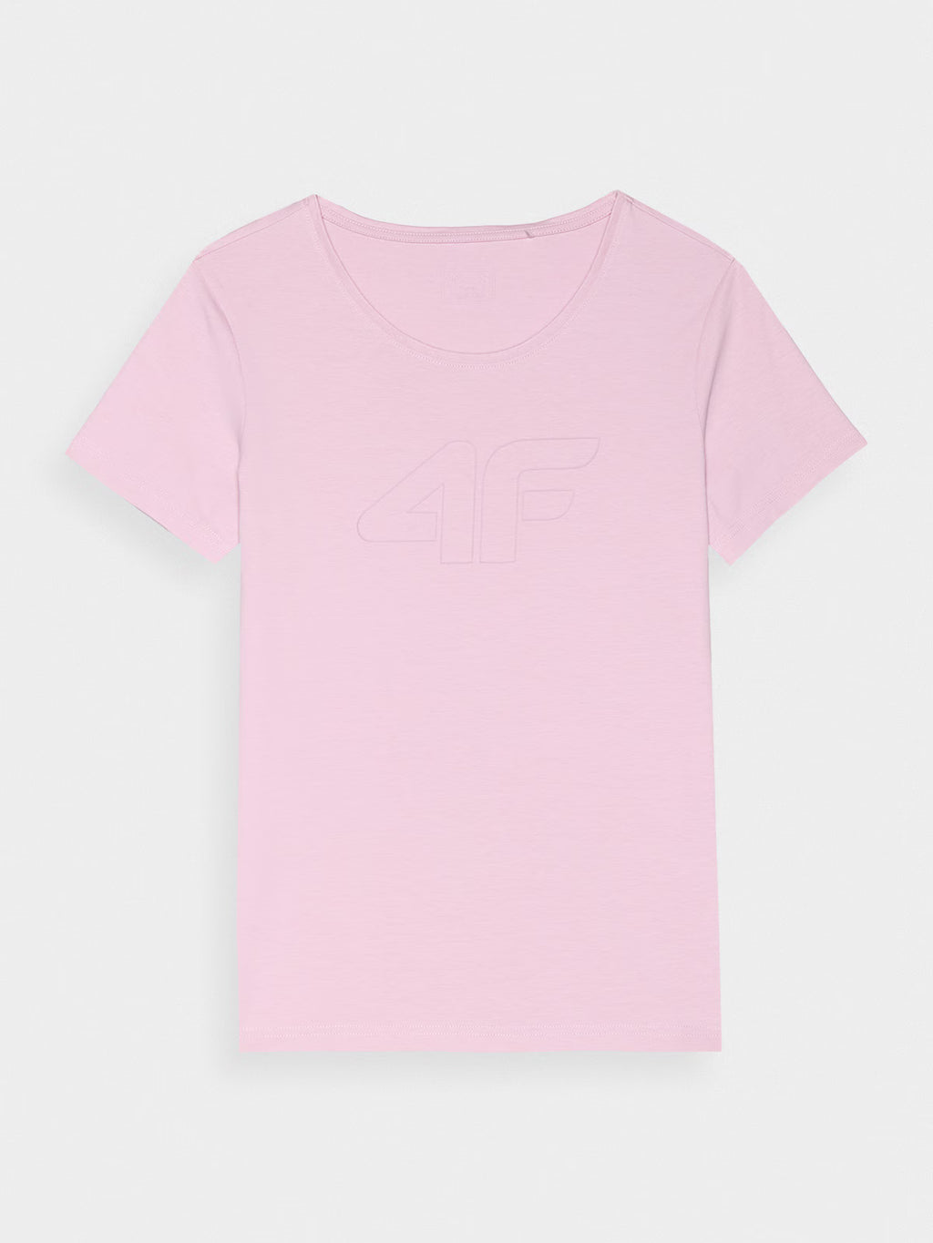 T-shirt slim z nadrukiem damski