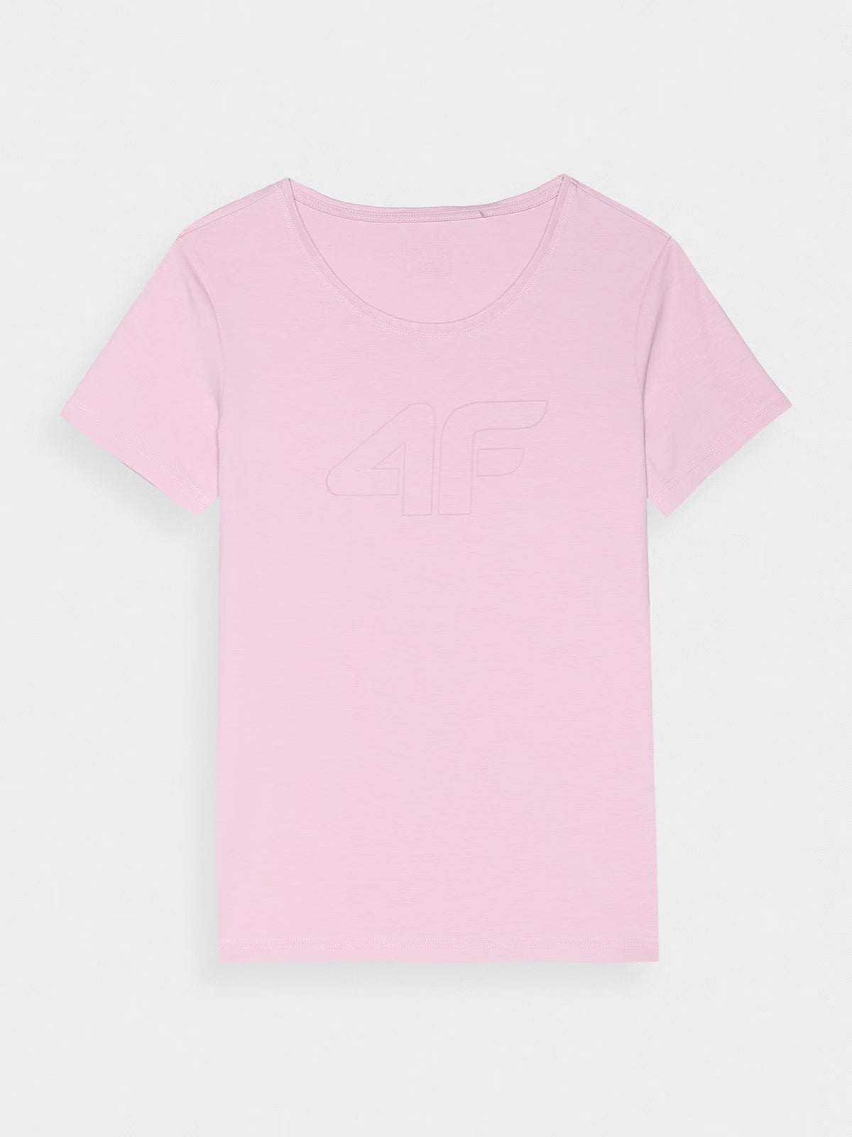 T-shirt slim z nadrukiem damski