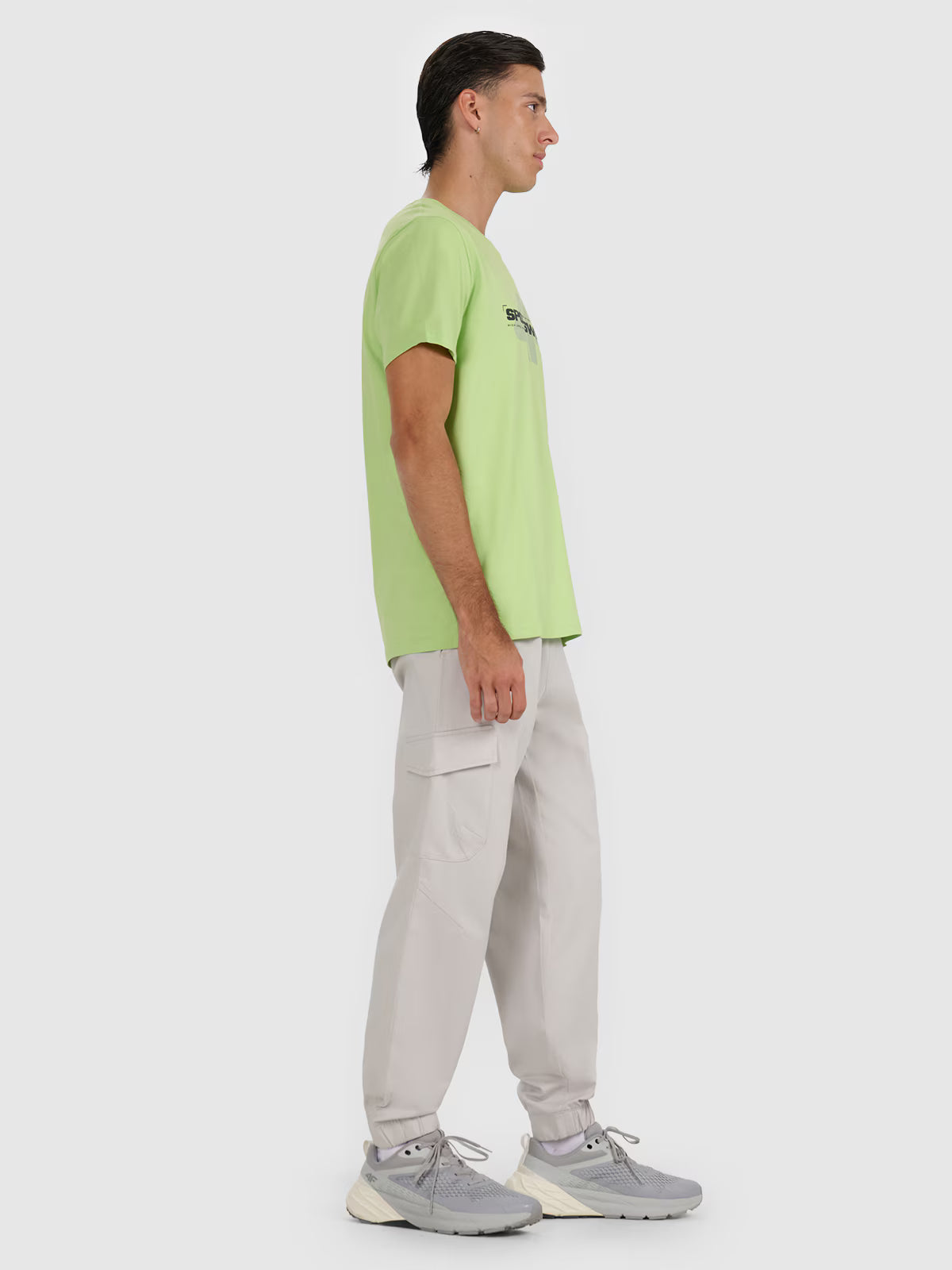 Spodnie casual cargo męskie