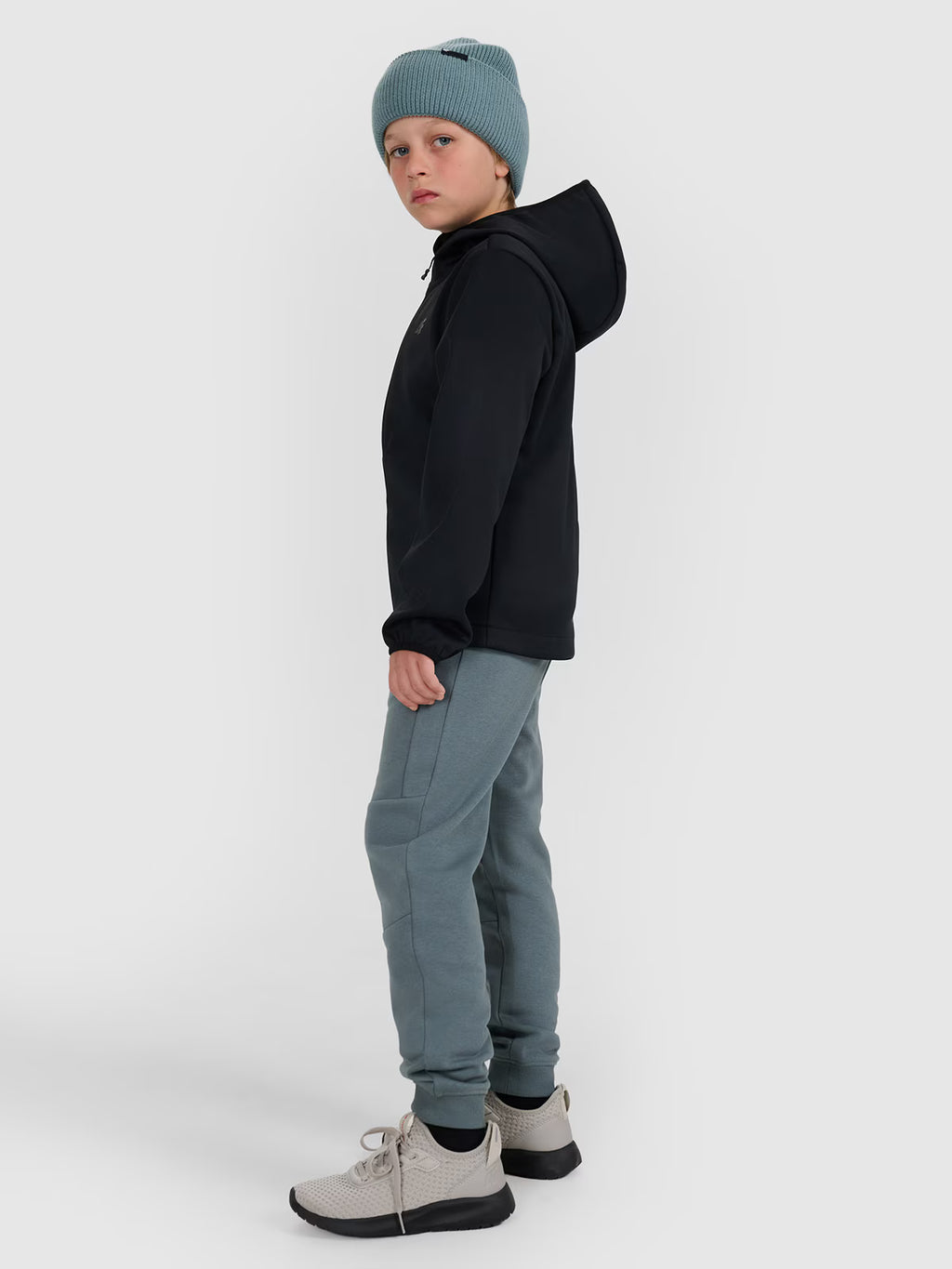 Kurtka softshell wiatroodporna membrana 5000 chłopięca