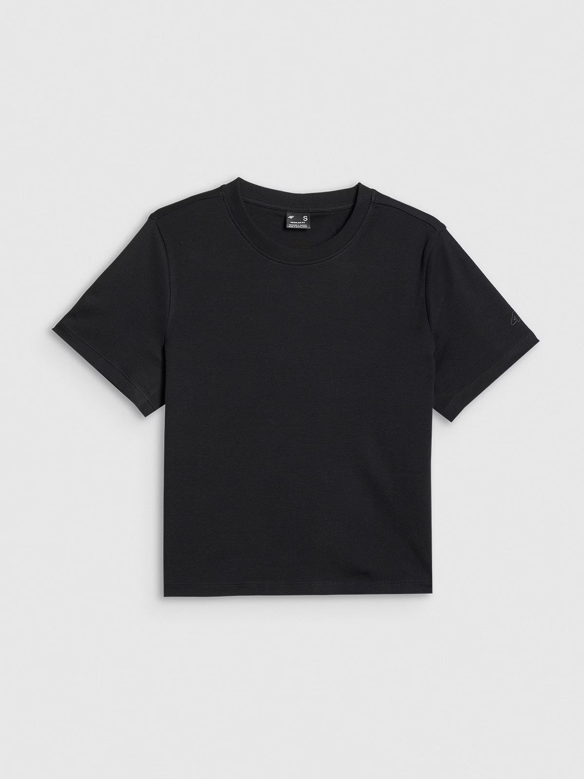 T-shirt regular gładki damski