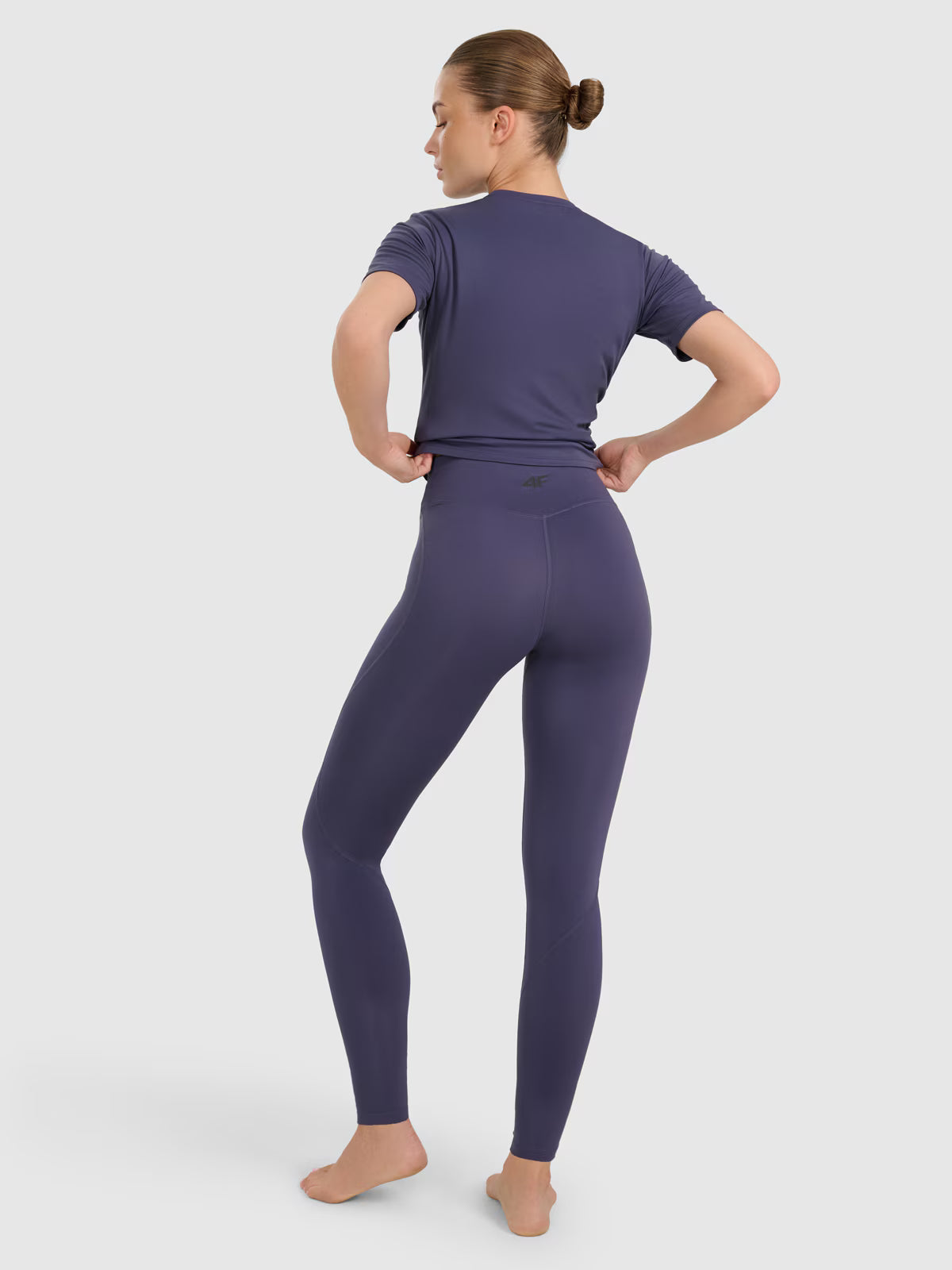 Legginsy do jogi i pilatesu szybkoschnące damskie