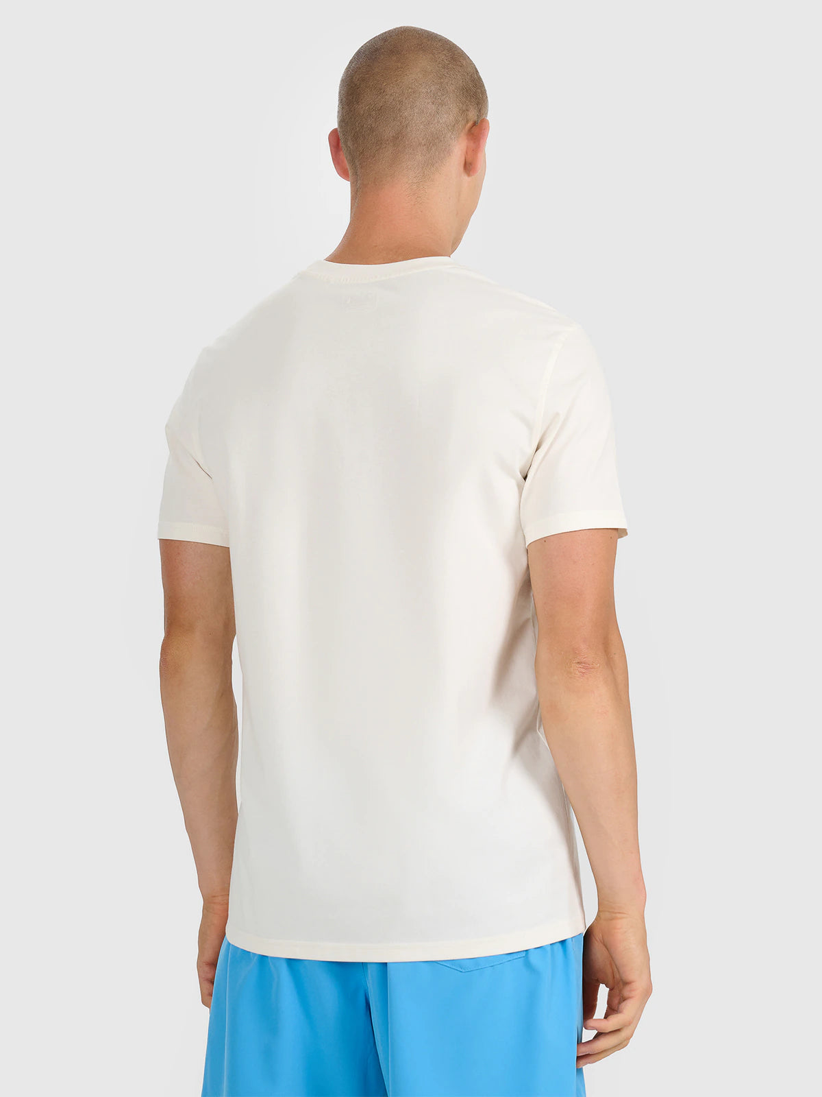 T-shirt regular z nadrukiem męski