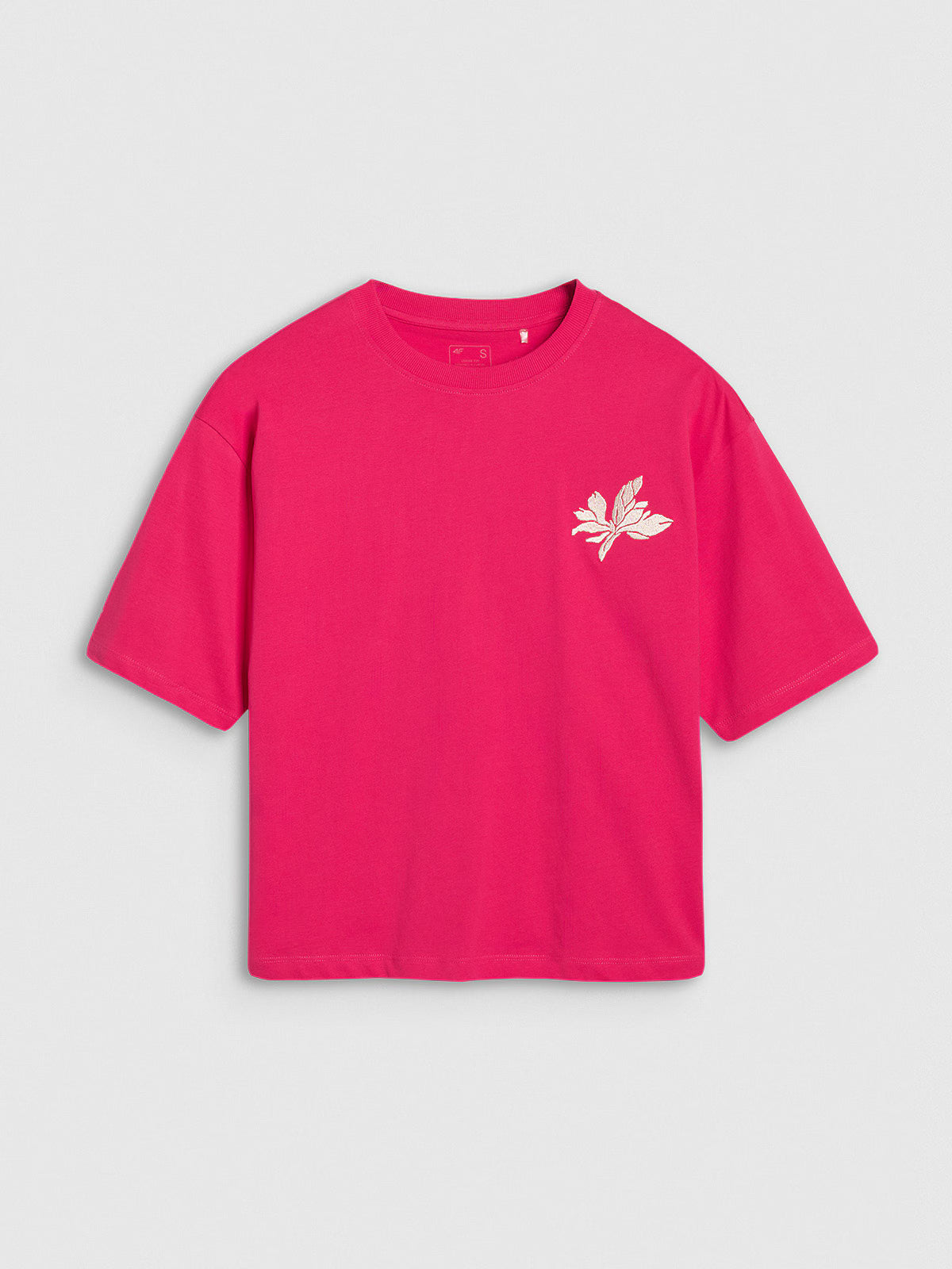 T-shirt oversize z nadrukiem damski