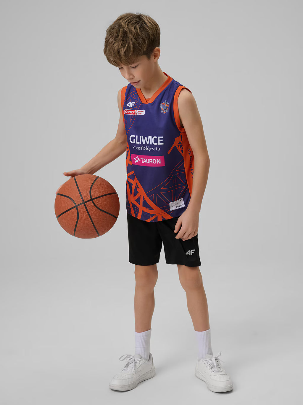 Koszulka meczowa replika domowa z sezonu 2024/25 dziecięca 4F x GTK Gliwice