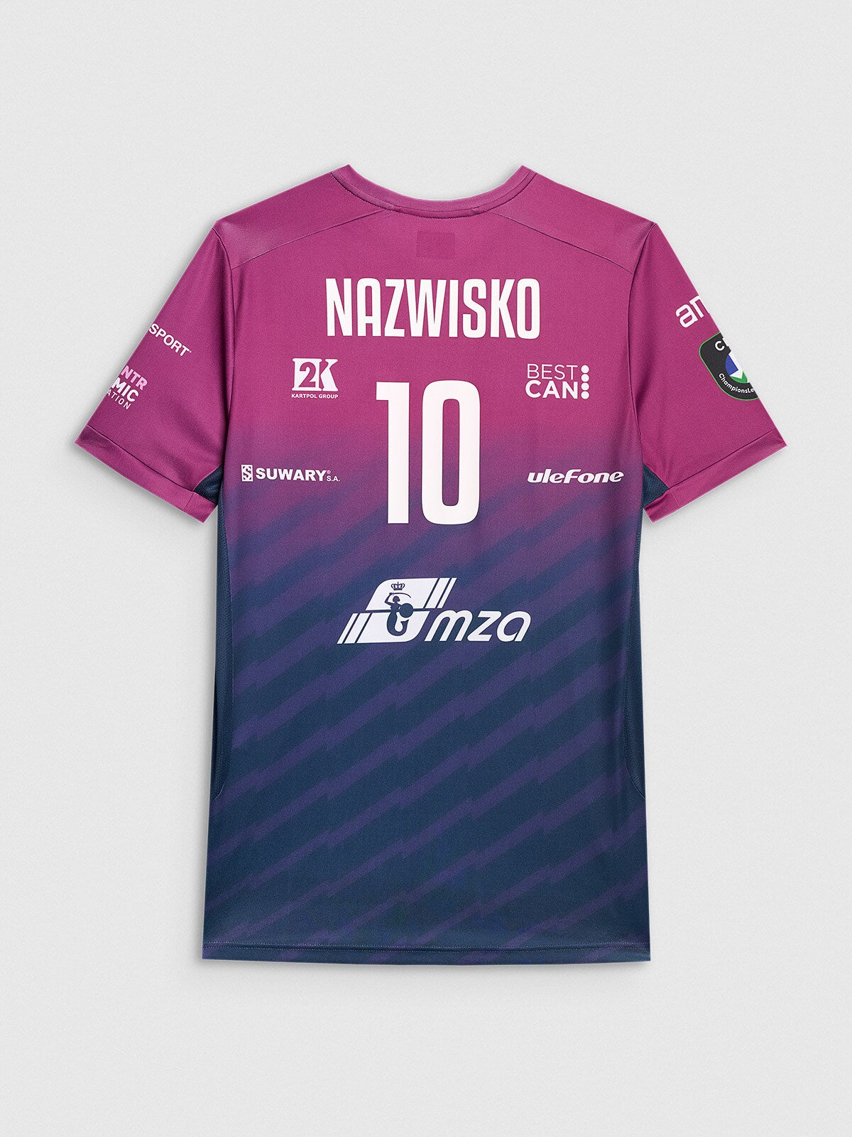 Koszulka meczowa replika wyjazdowa Liga Mistrzów CEV z sezonu 2024/25 męska 4F x Projekt Warszawa