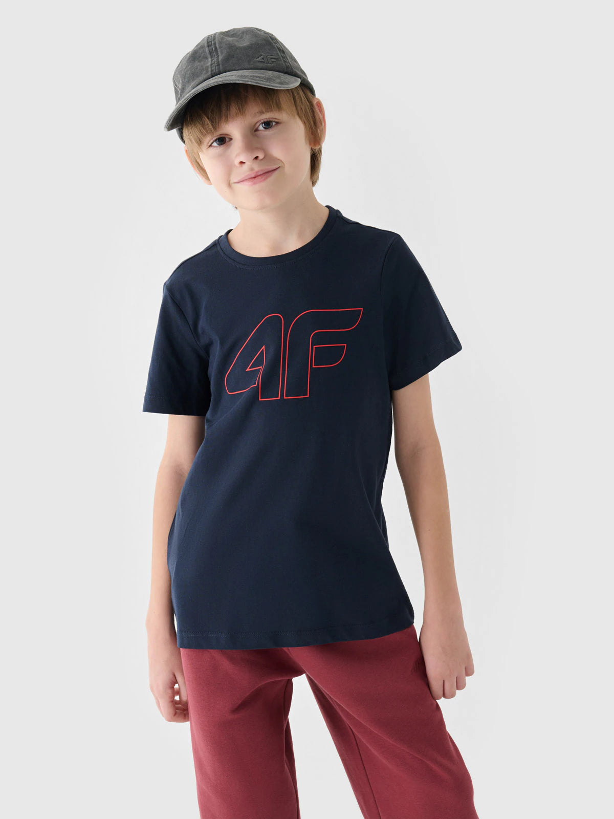 T-shirt z nadrukiem chłopięcy