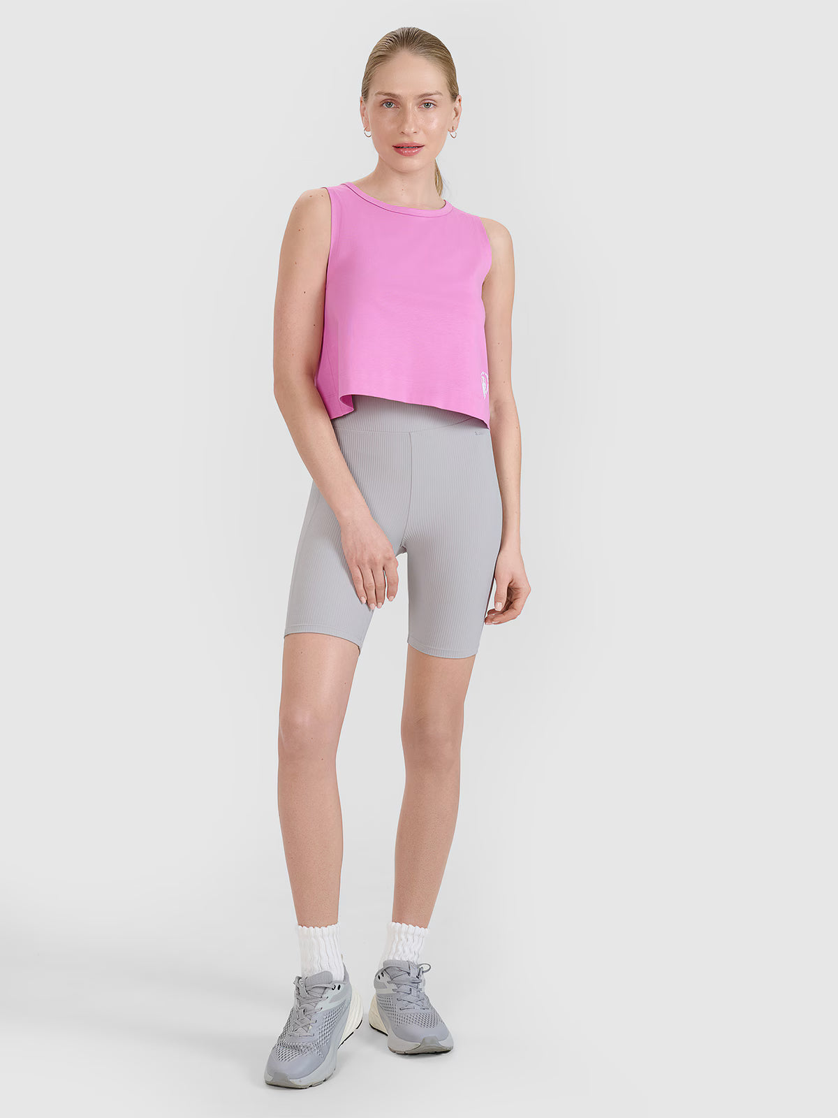 Legginsy krótkie dzianinowe damskie