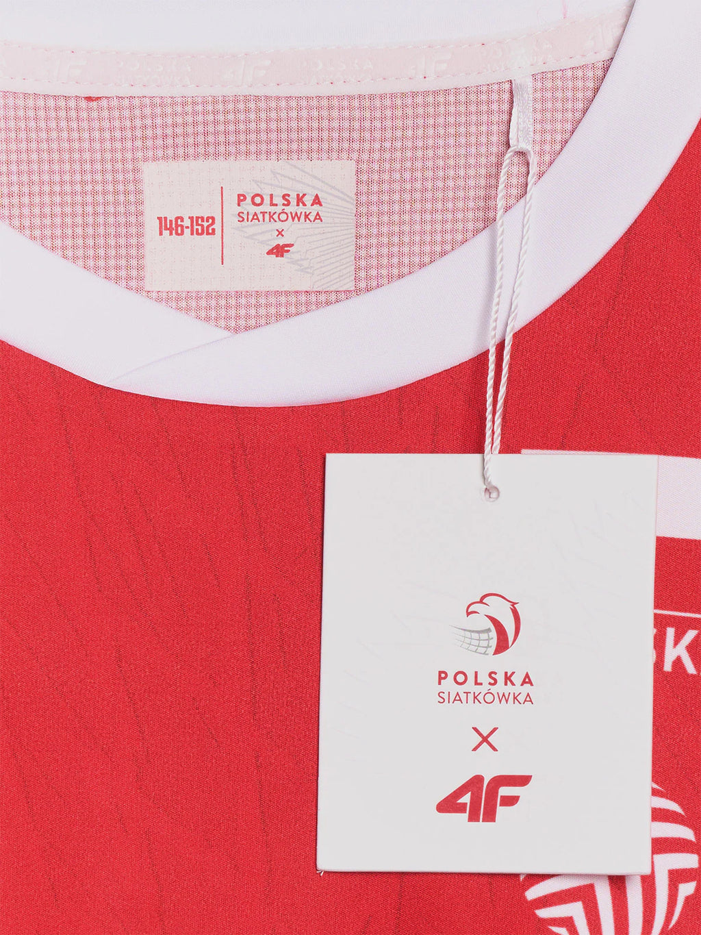 Koszulka meczowa replika z możliwością personalizacji dziecięca 4F x Polska Siatkówka