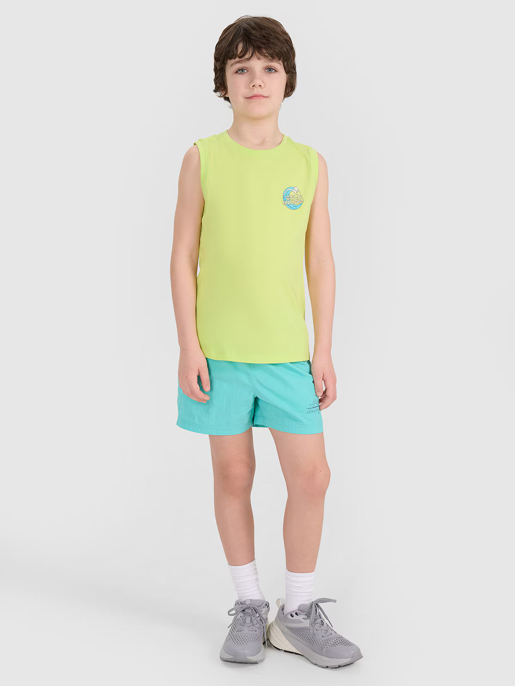 Tank top regular z nadrukiem chłopięcy