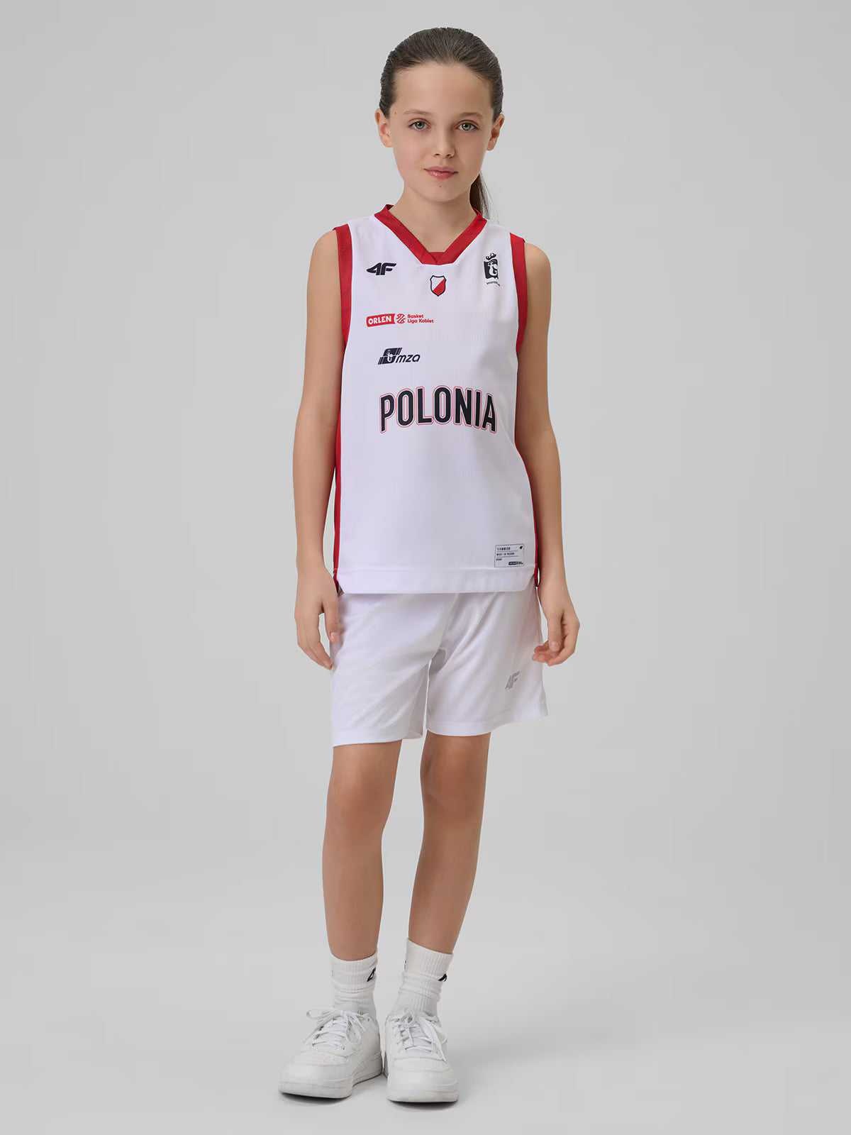Koszulka meczowa replika domowa z sezonu 2025/26 dziecięca 4F x Polonia Warszawa