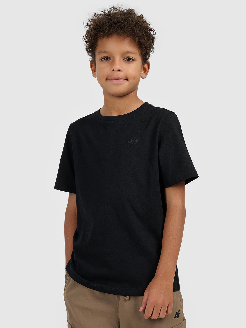 T-shirt gładki chłopięcy