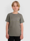 T-shirt regular z nadrukiem chłopięcy