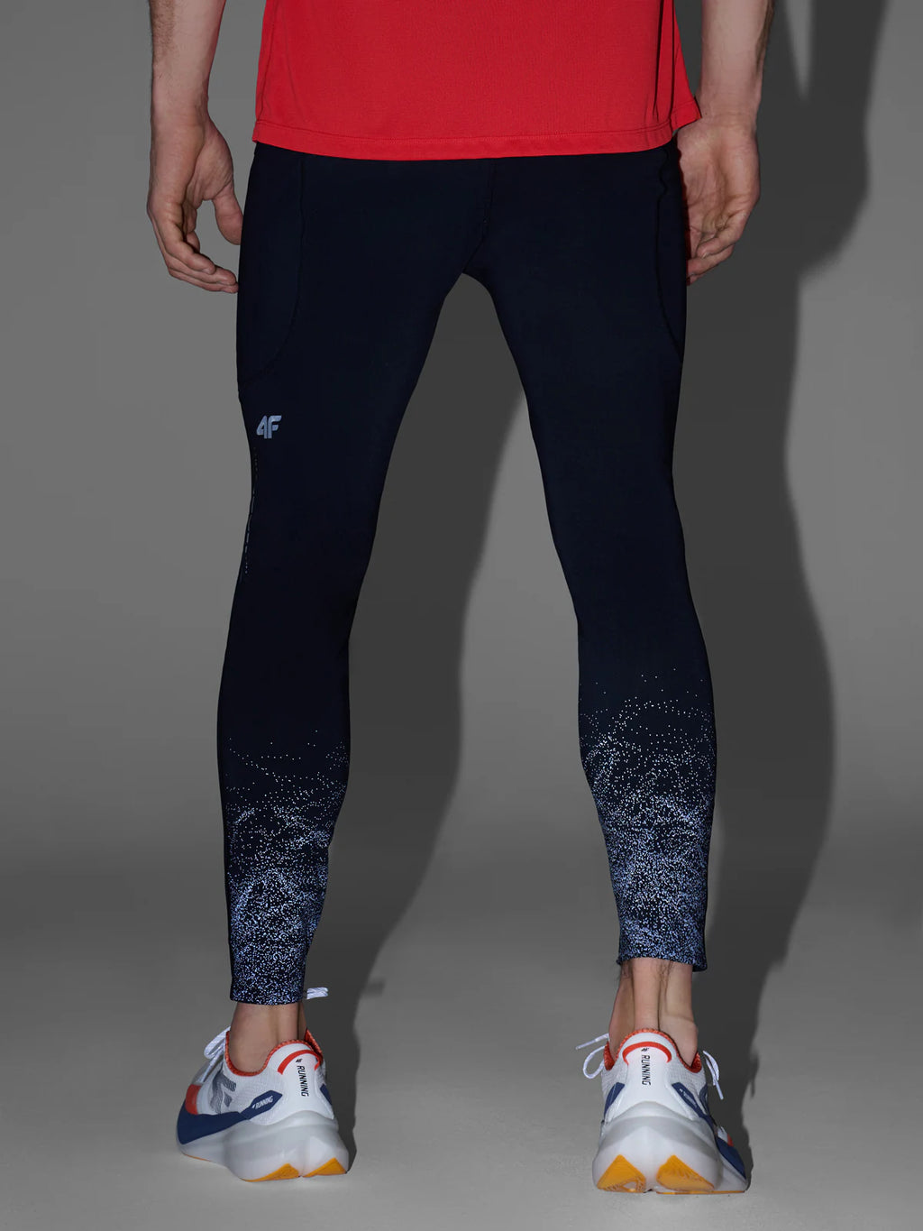 Legginsy do biegania szybkoschnące męskie