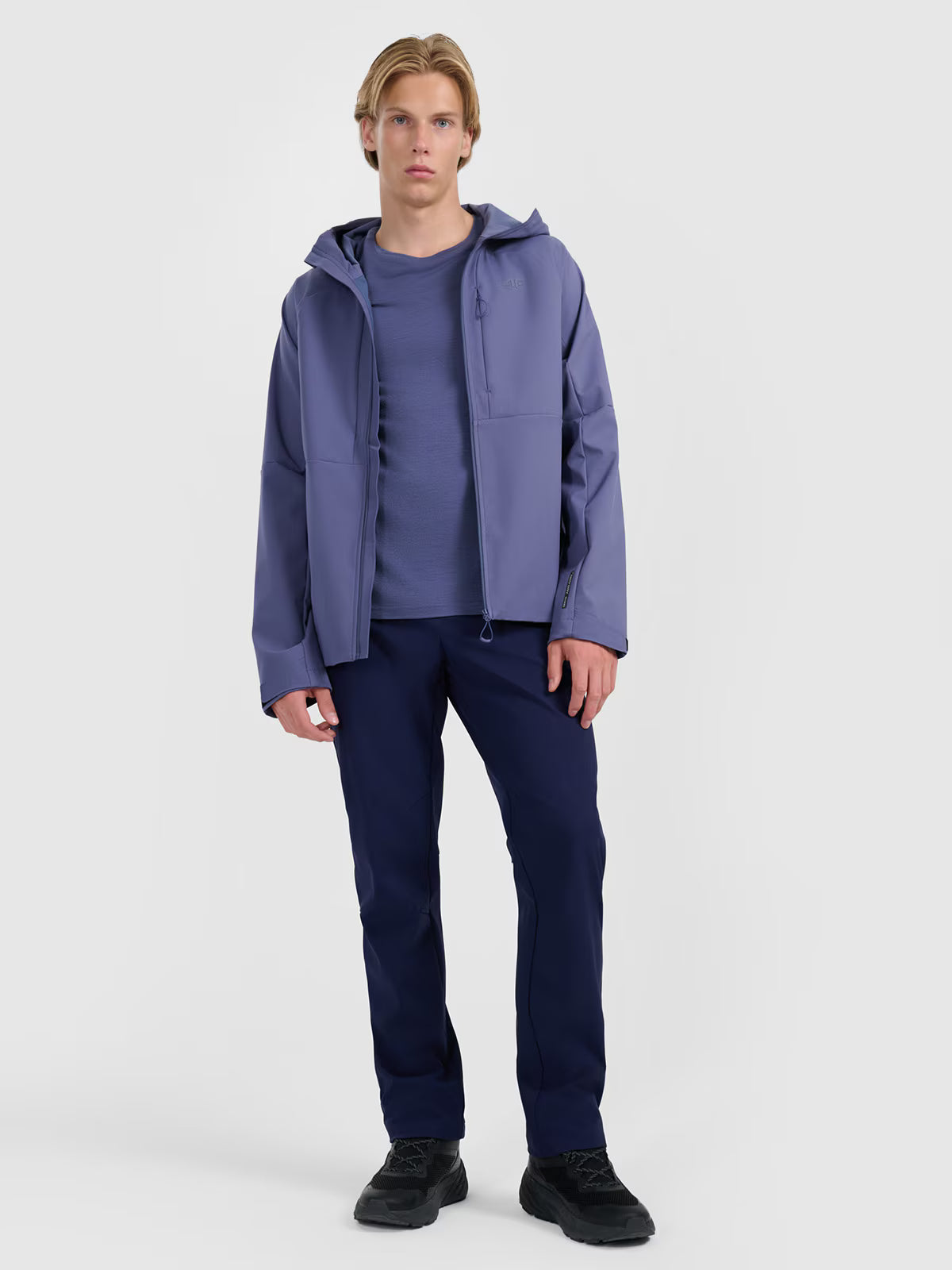 Kurtka softshell wiatroodporna membrana 10000 męska