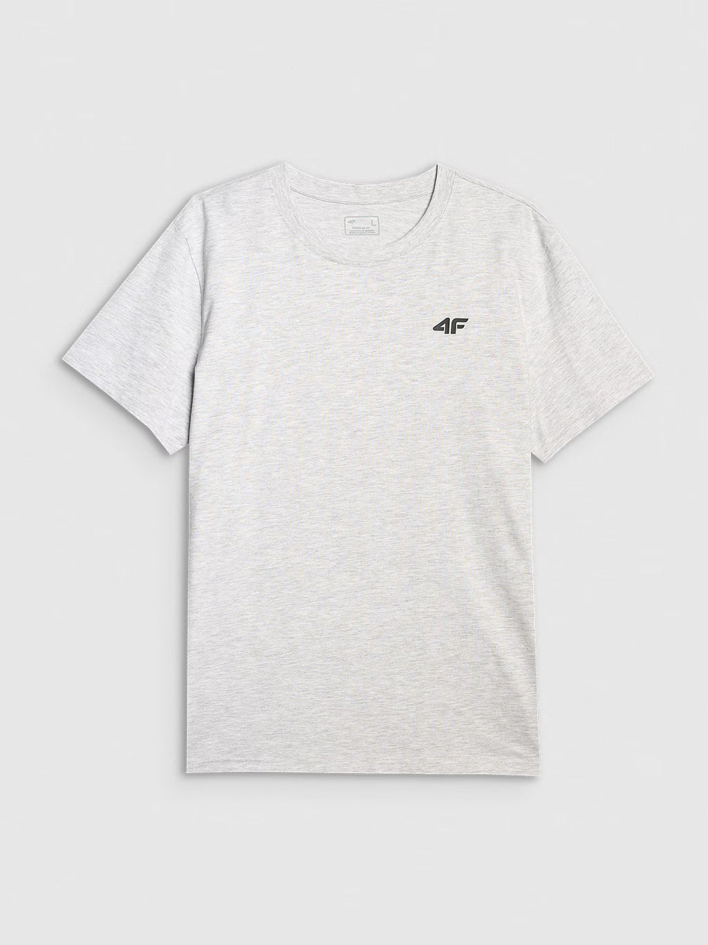 T-shirt regular gładki męski
