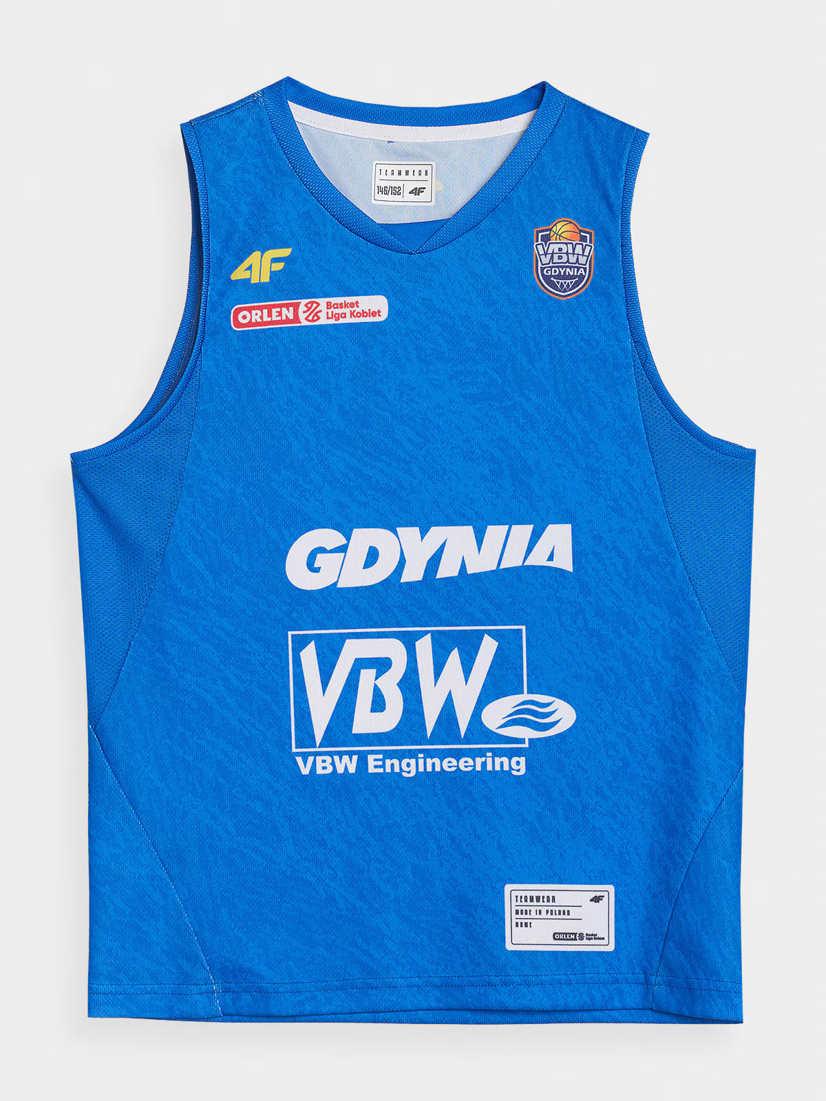 Koszulka meczowa replika wyjazdowa z sezonu 2024/25 dziecięca 4F x VBW Arka Gdynia