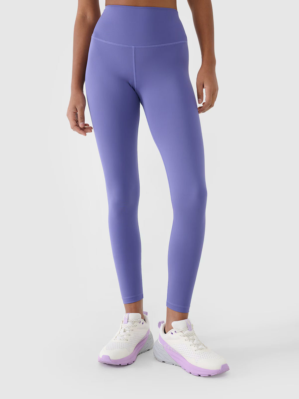 Legginsy treningowe z wysokim stanem damskie