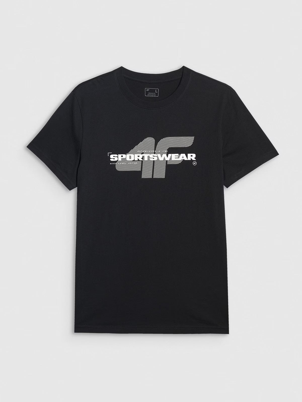T-shirt regular z nadrukiem męski