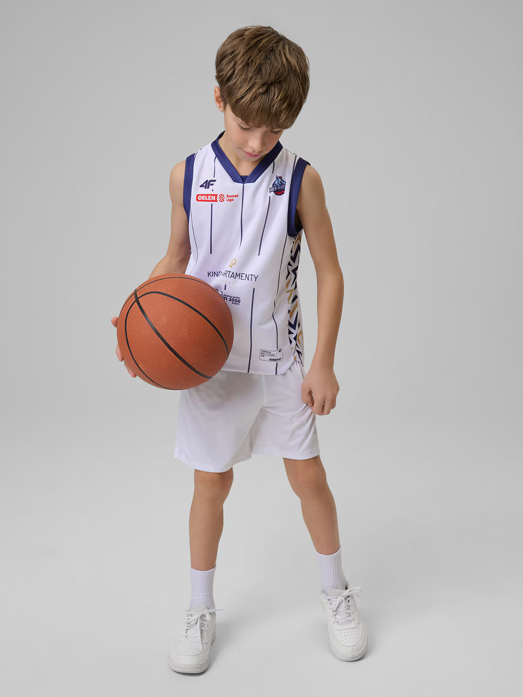 Koszulka meczowa replika domowa z sezonu 2025/26 dziecięca 4F x King Szczecin