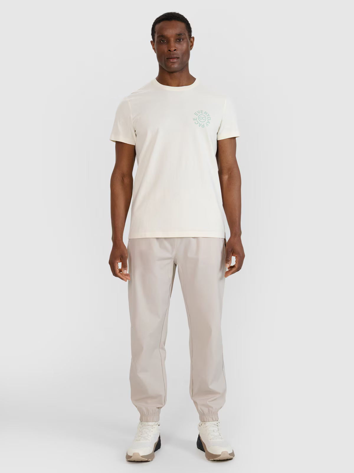 T-shirt regular z nadrukiem męski