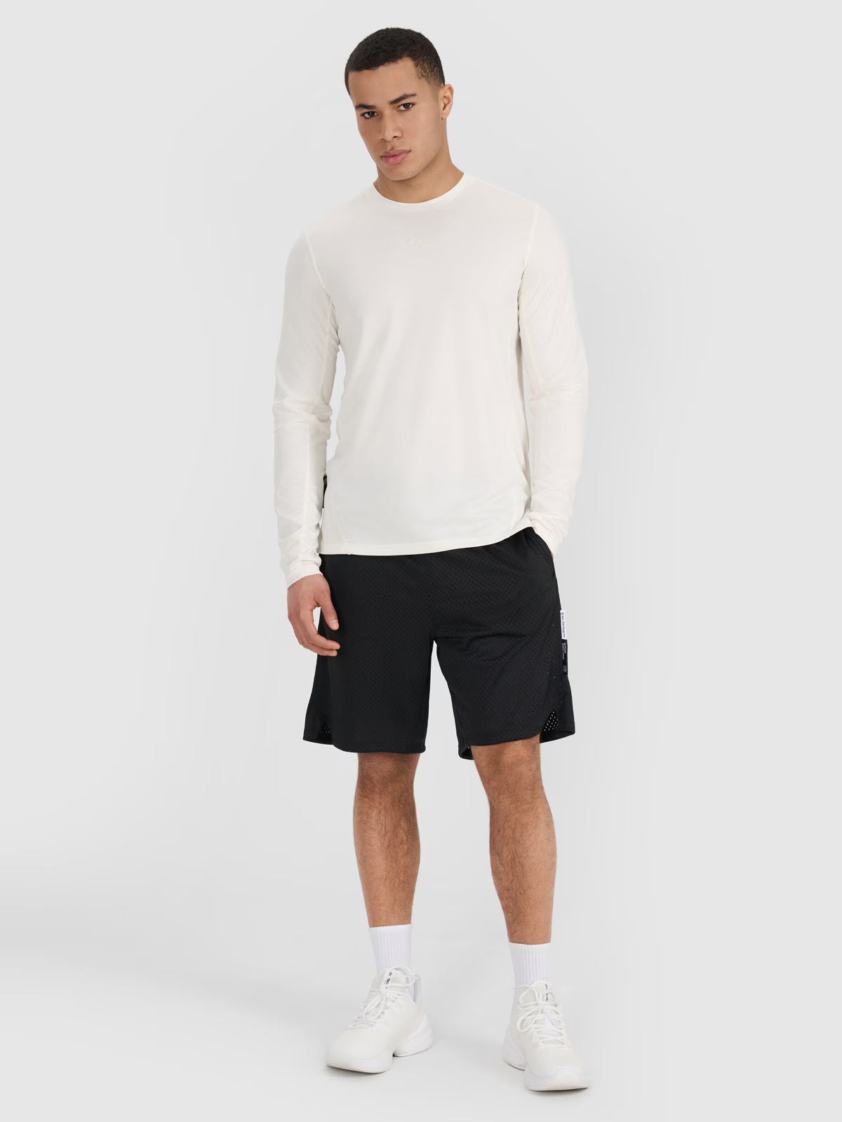 Longsleeve do koszykówki regular szybkoschnący męski