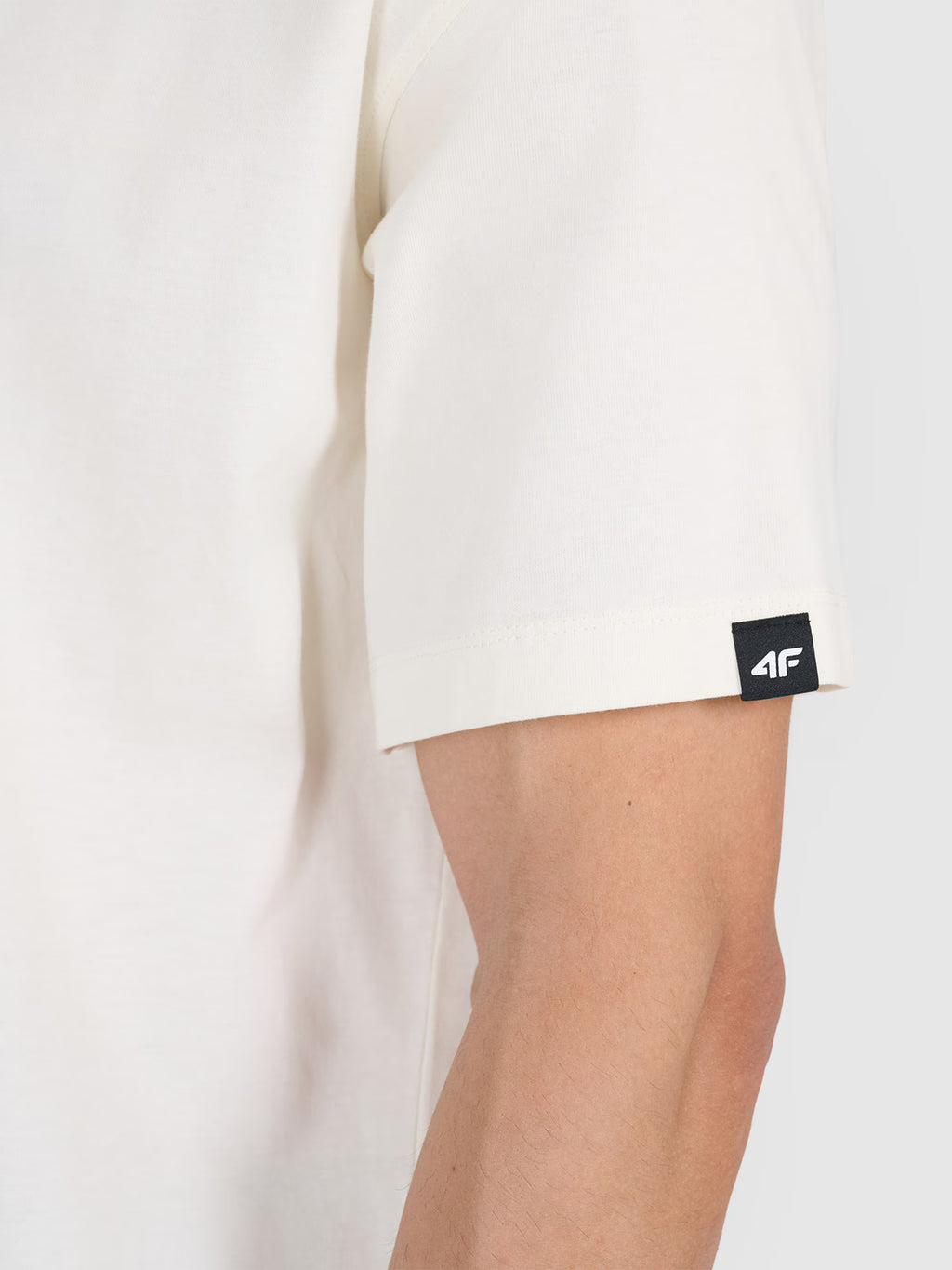 T-shirt oversize z nadrukiem męski