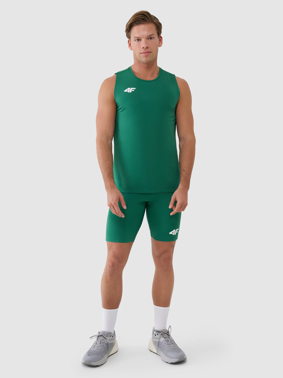 Legginsy krótkie treningowe męskie