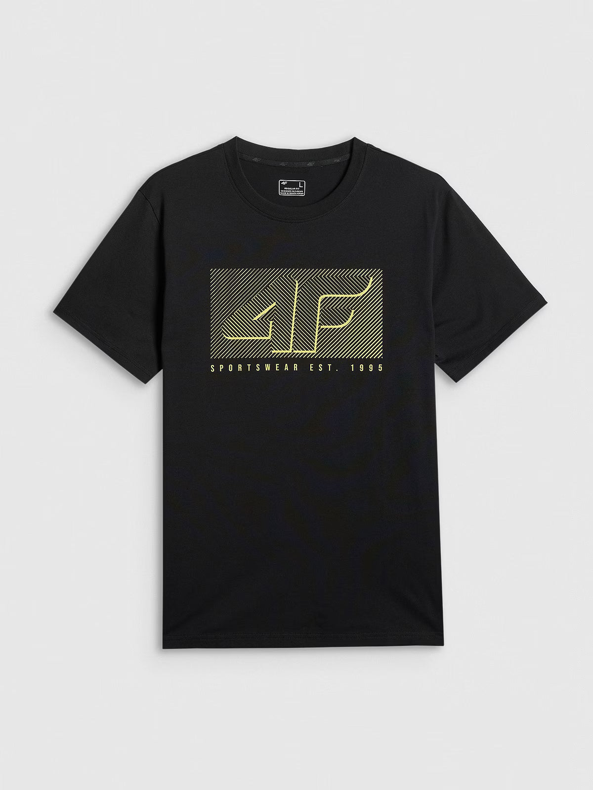 T-shirt regular z nadrukiem męski