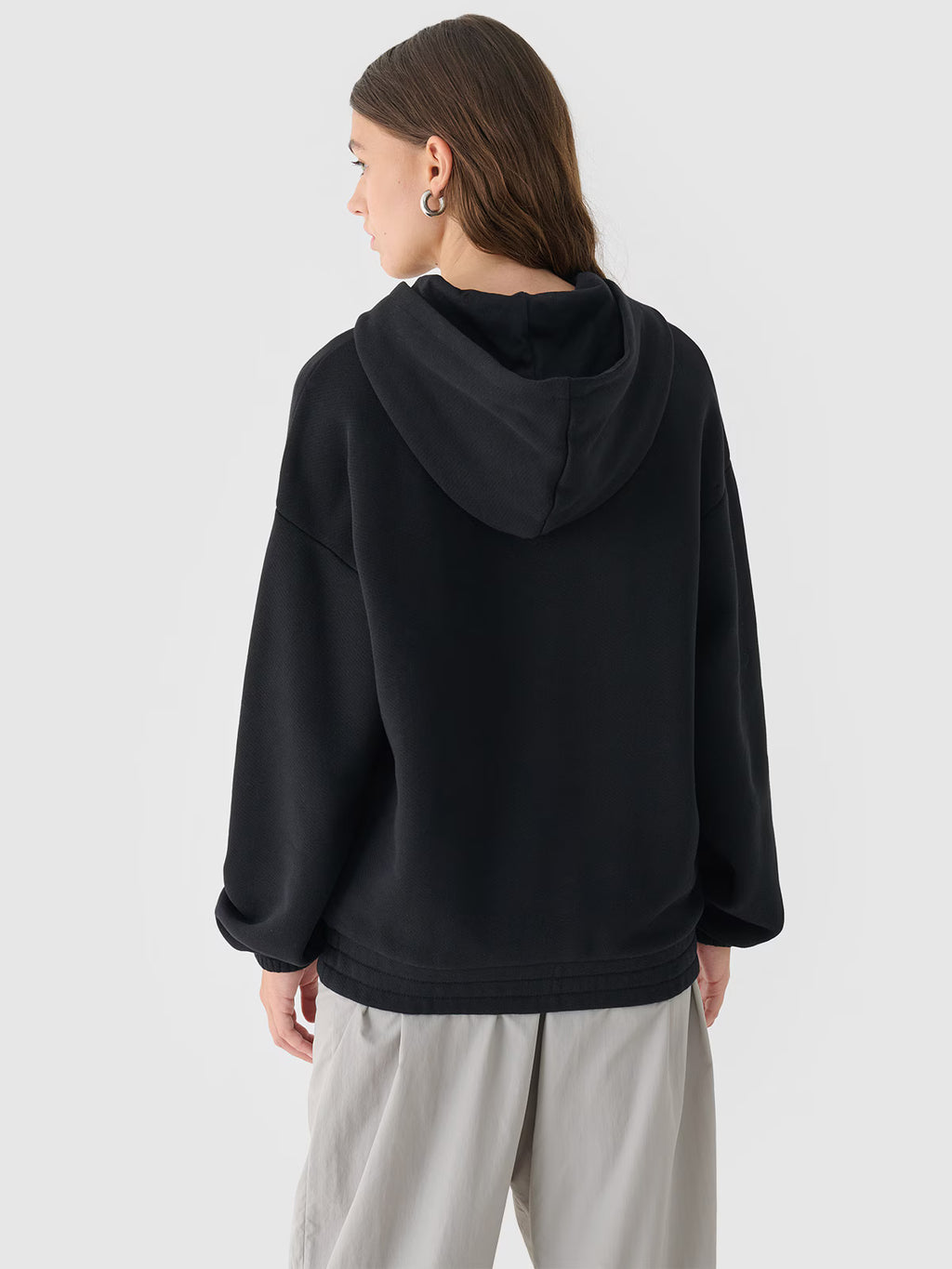 Bluza dresowa nierozpinana z kapturem damska Outhorn