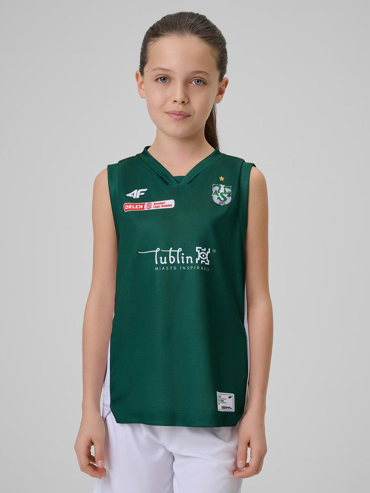 Koszulka meczowa replika domowa z sezonu 2025/26 dziecięca 4F x AZS UMCS Lublin