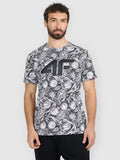 T-shirt regular z nadrukiem męski