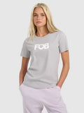 T-shirt regular z nadrukiem damski